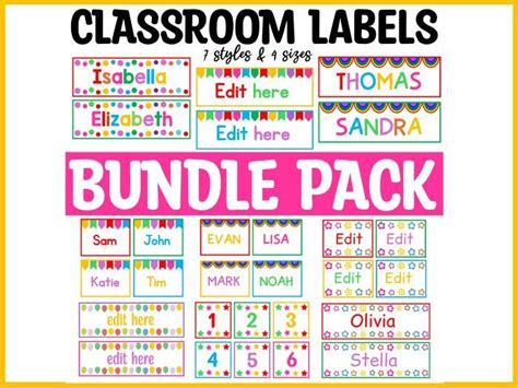 Printable Labels For Back Pack