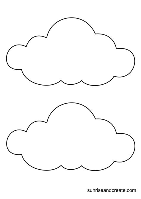Printable Labels For Clouds