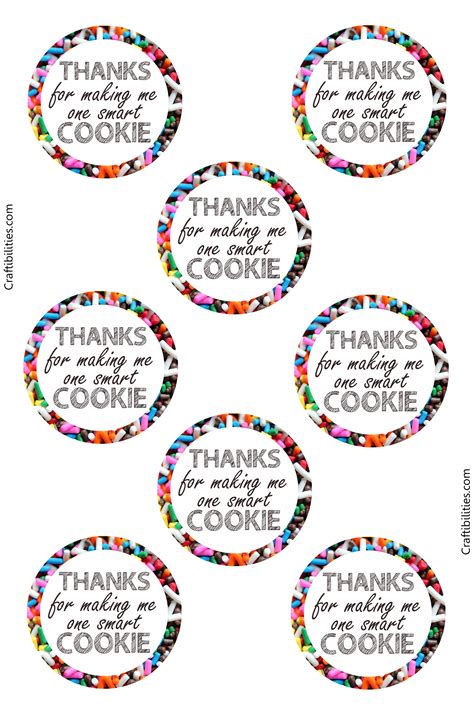 Printable Labels For Cookies