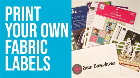 Printable Labels For Fabric