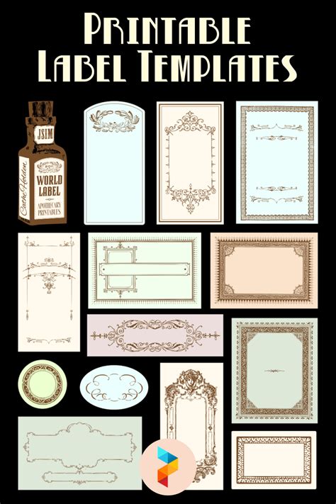 Printable Labels For Glass