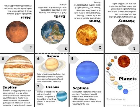 Printable Labels For The Solar System