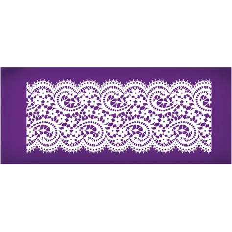 Printable Lace Stencil Pattern