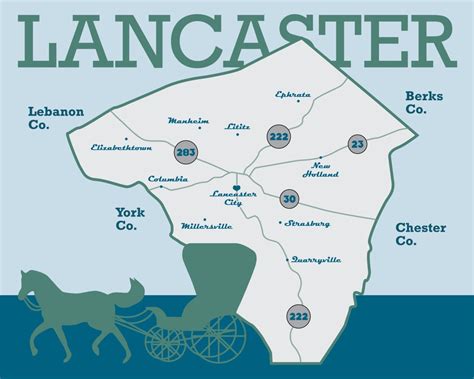 Printable Lancaster County Map