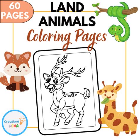 Printable Land Animals