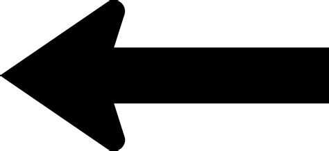 Printable Large Black Arrow