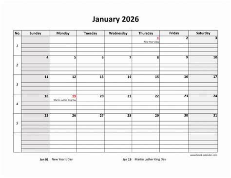 Printable Large Box Log