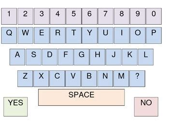Printable Large Qwerty Keyboard