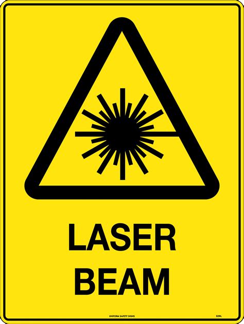Printable Laser Warning Sign