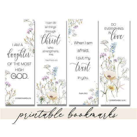 Printable Lds Scripture Bookmarks