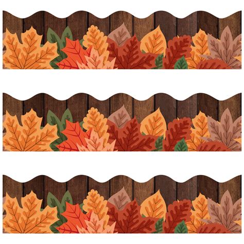 Printable Leafbulletin Board Borders