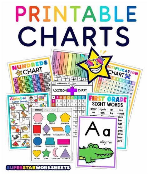 Printable Learning Charts
