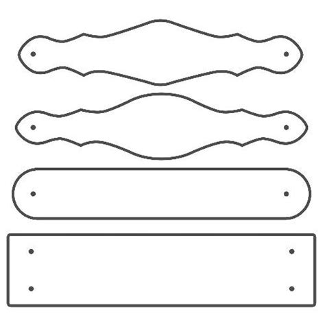 Printable Leather Cuff Template