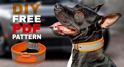 Printable Leather Dog Collar Template