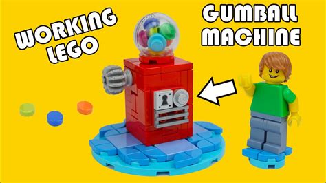 Printable Lego Gumball Machine