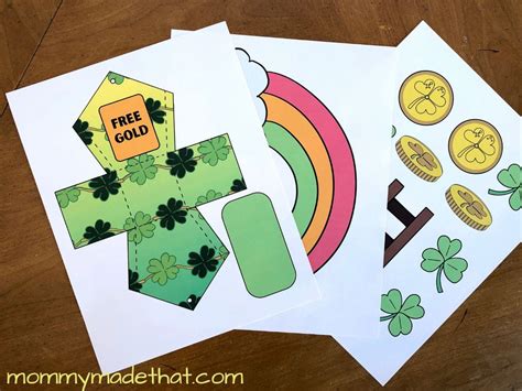 Printable Leprechaun Cottage Trap