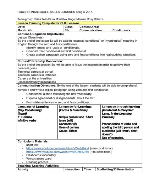 Printable Lesson Plans For 5Th Grade