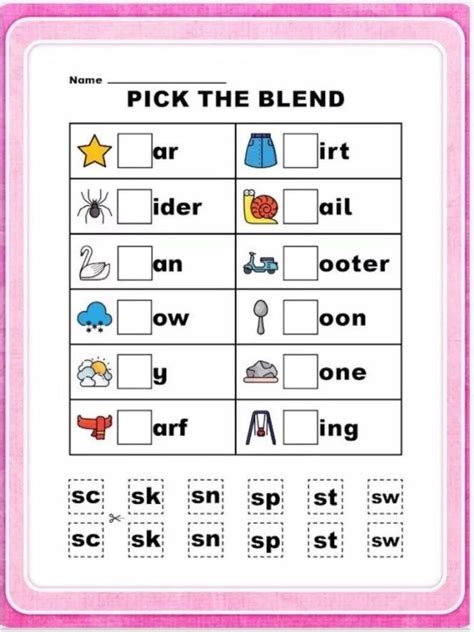 Printable Lessons For Grade 1