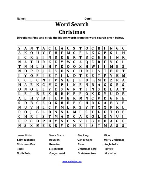 Printable Lessons Onchristmas