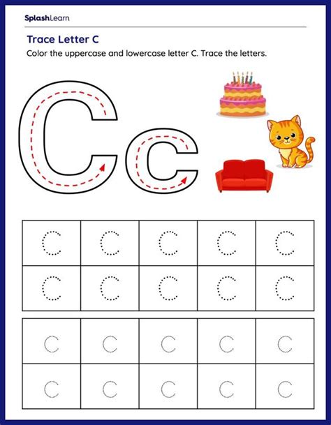 Printable Letter C Trace