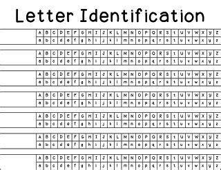 Printable Letter Id Tracking Sheet