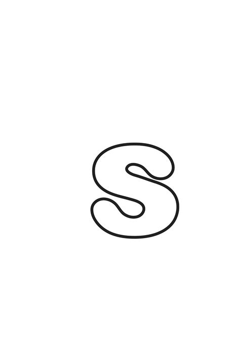 Printable Letter S Lowercase