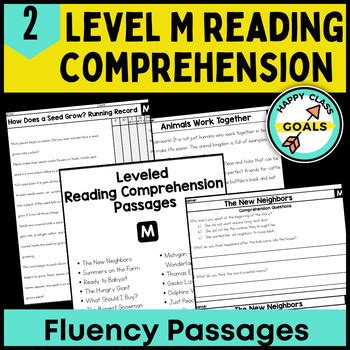 Printable Level M Reading Passages