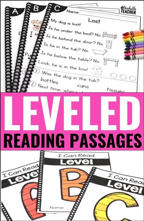 Printable Leveled Readers Sra