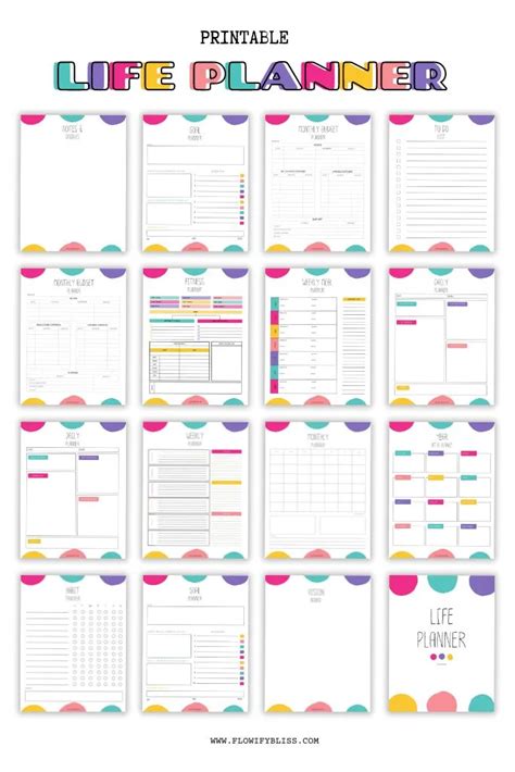 Printable Life Planner Free Crowd Source