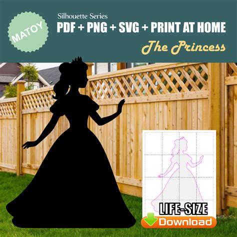 Printable Life Size Princess