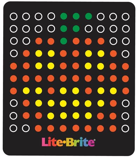Printable Light Brite Paper