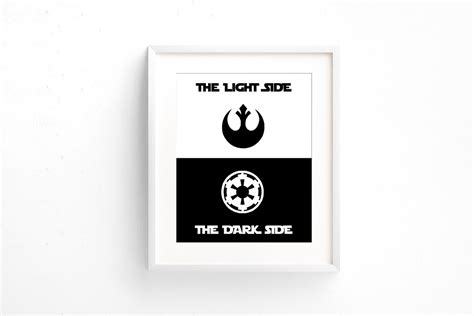 Printable Lightside Darkside Tokens