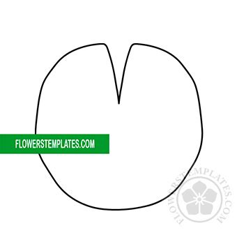Printable Lily Pad Pattern