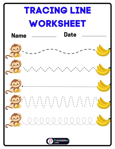 Printable Line Tracing Sheets