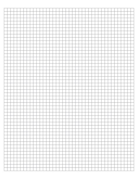 Printable Linear Graph Paper