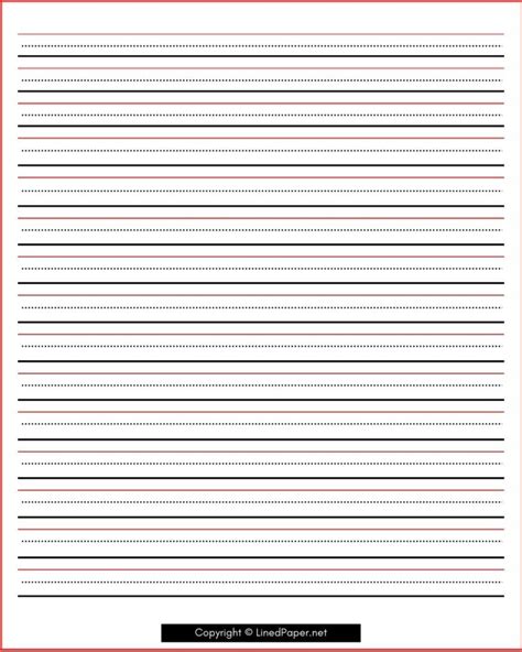 Printable Lined Paper Cursive Writing