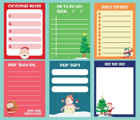 Printable List For Children