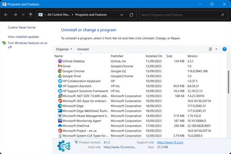 Printable List Of Installed Programs Windows 10