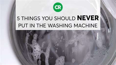 Printable List Of Things Not To Put In The Washing Machine
