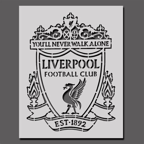 Printable Liverpool Stencil Pumpkin