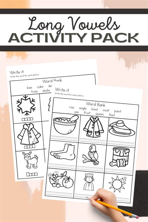 Printable Long I Worksheets
