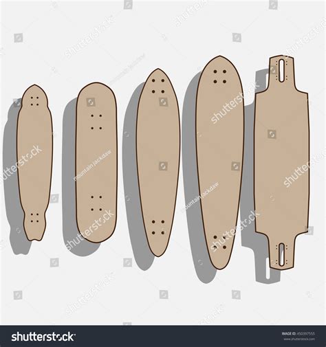 Printable Longboard Template
