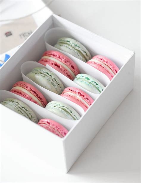 Printable Macaron Box Template
