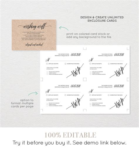 Printable Macys Enclosure Cards