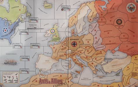 Printable Map Of Axis And Allies