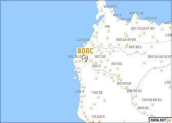 Printable Map Of Boac Marinduque