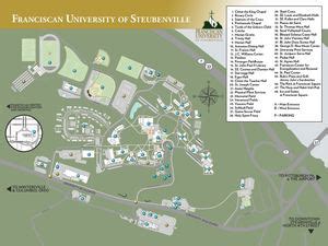 Printable Map Of Franciscan University