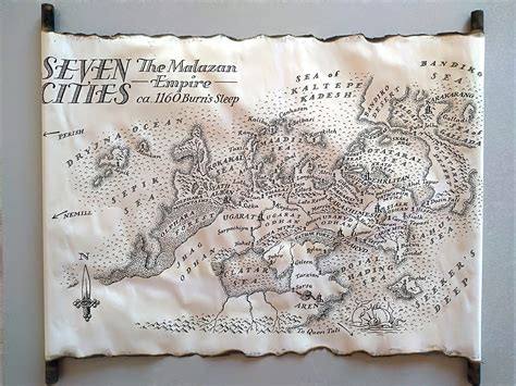 Printable Map Of Malazan Empire