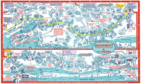 Printable Map Of Ogunquit Maine