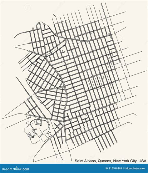Printable Map Of Saint Albans Queens